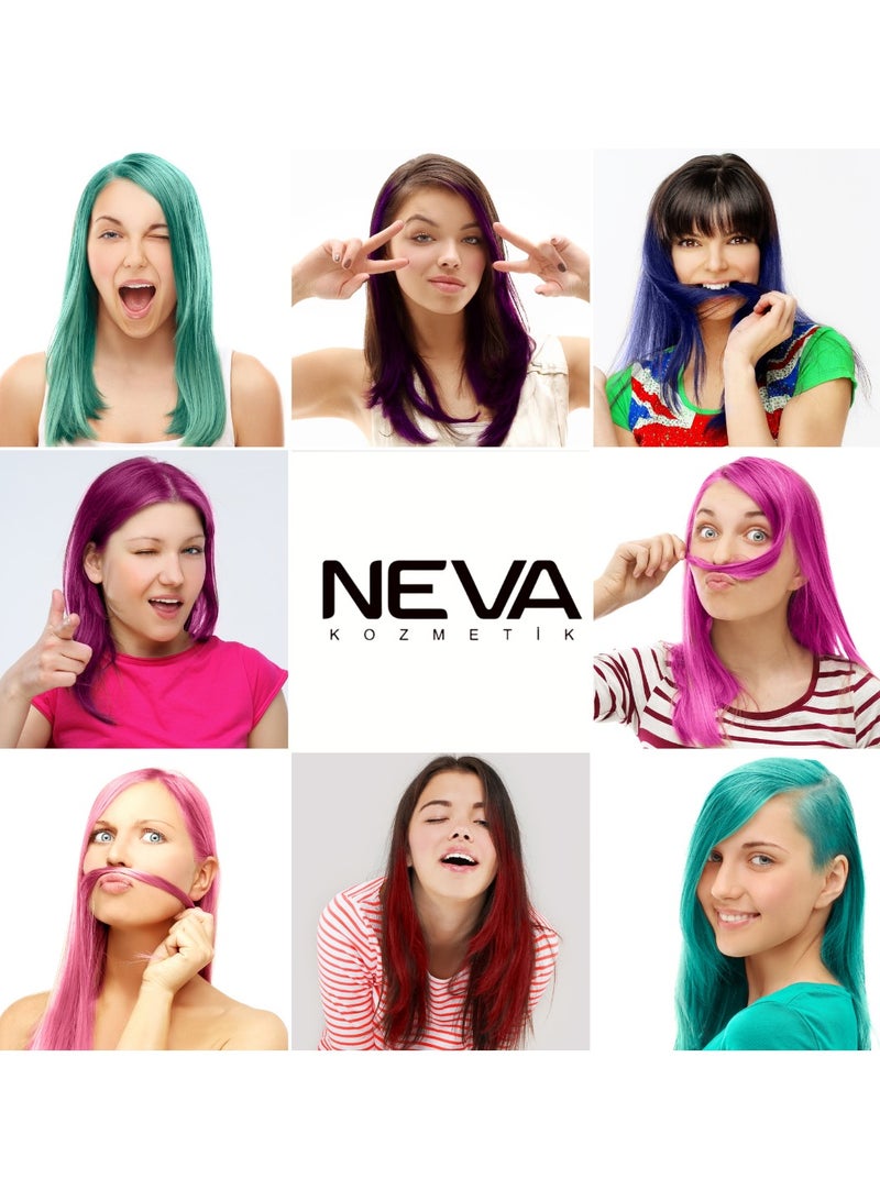 NEVA Flashy Hair Colors Temporary Hair Color Spray - 75ml - SOFT PINK - Image 5