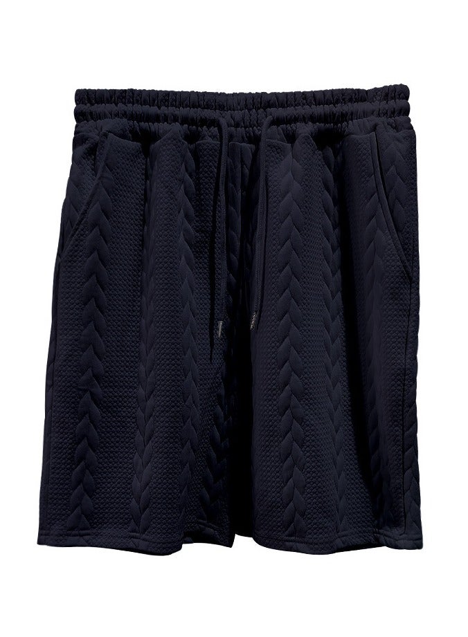 KUYING Round Neck Pullover Short Sleeved Shorts Sports Men's Suit  - Image 3
