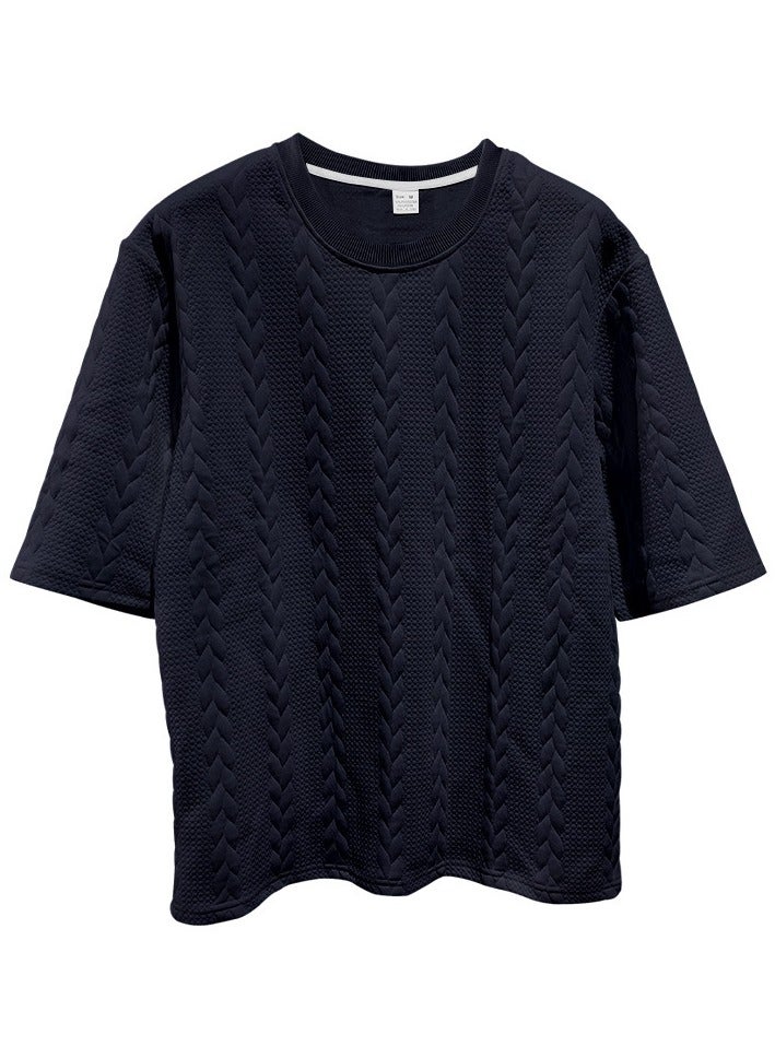 KUYING Round Neck Pullover Short Sleeved Shorts Sports Men's Suit  - Image 2