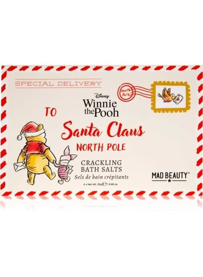 Mad Beauty Winnie The Pooh Festive Crackling Bath Salts