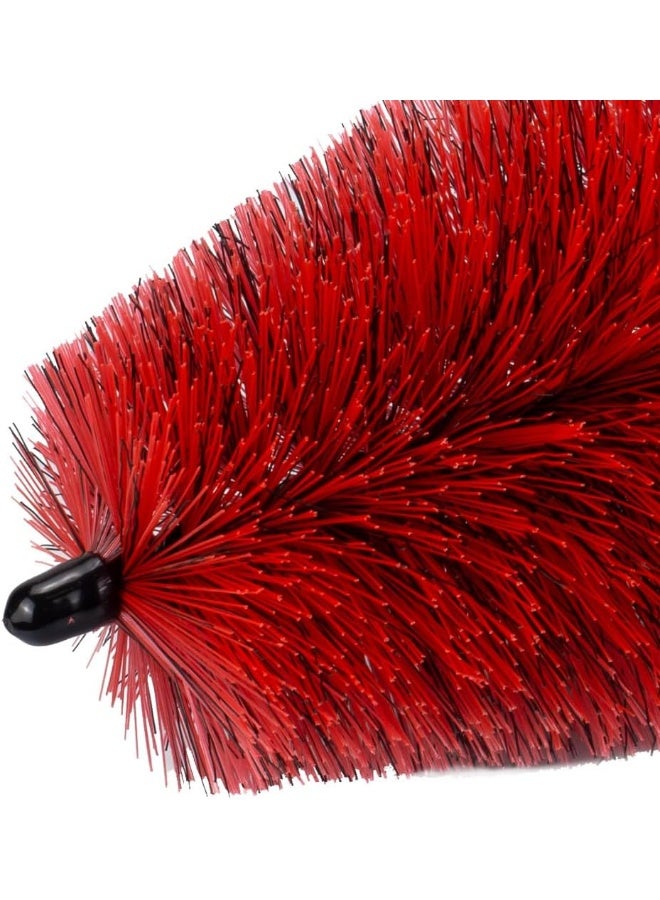 Maxshine PP Long-Handled Soft Bristle Wheel Brush for Car Detailing and Upholstery, 45 cm - Image 2