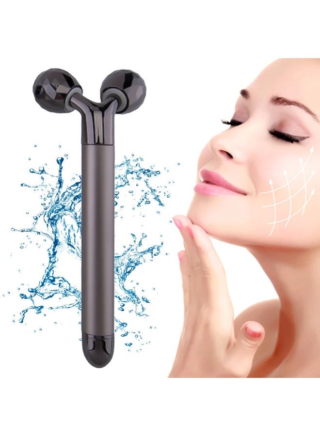 Beauenty 2-In-1 Electric Face Massager, 3D Vibrating T-Shape Facial Massager，Exquisite gifts for women - Image 1