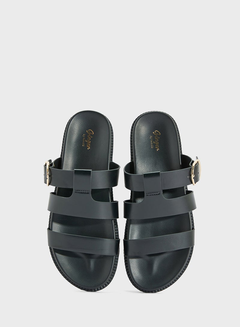 Ginger Triple Strap Casual Sandal  - Image 4