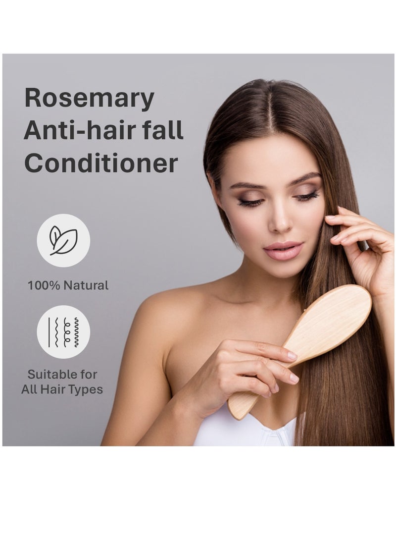 Hair Energy Hair Energy Rosemary Anti-Hairfall Conditioner | Up to 94% Stronger Hair | Shiny, Soft & Manageable Hair | Rosemary, Mint and Fenugreek (Methi) | Helps Reduce Hairfall | Paraben-free | 200 ml  - Image 3