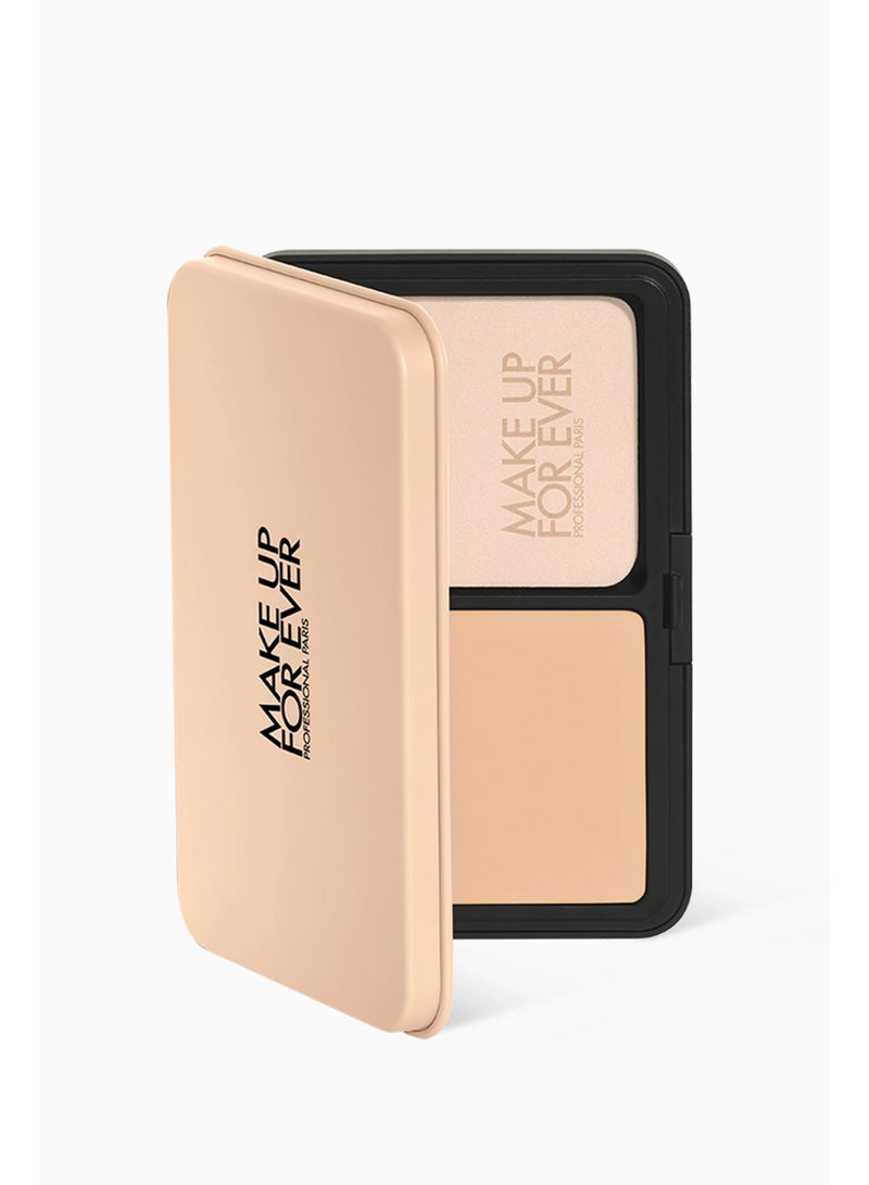 ميك اب فور ايفر ميك أب فور إيفر (MAKE UP FOR EVER) - كريم أساس بودرة HD Skin Matte Velvet Blurring - درجة 1N14 بيج (11 جم) – تغطية كاملة بلمسة مطفية للبشرة الفاتحة ذات الدرجة المحايدة. - Image 1