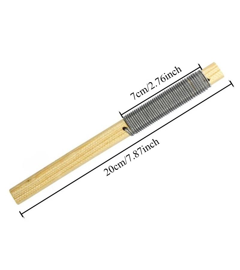 10pcs Woodworking File Set With Wooden Handle For Shaping Smoothing Carving And Polishing - Image 4