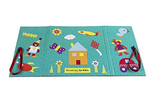 Creativity for Kids My First Fun Felt Shapes - Travel Friendly Felt Board for Toddlers, Toddler Crafts and Pretend Play, 100+ Felt Pieces - Image 4