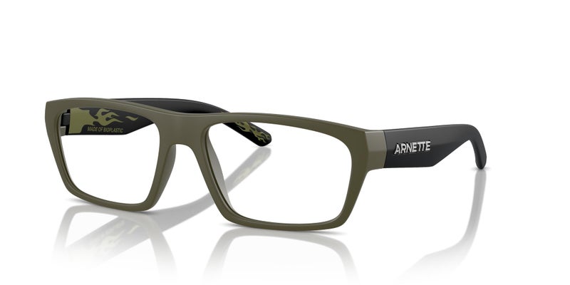 ARNETTE Eyeglasses AN 7248 2854 Matte Military/Demo Lens - Image 2
