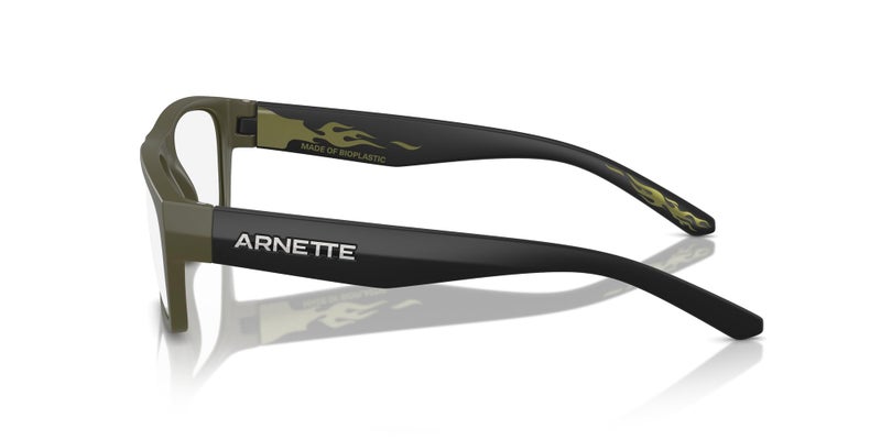 ARNETTE Eyeglasses AN 7248 2854 Matte Military/Demo Lens - Image 3
