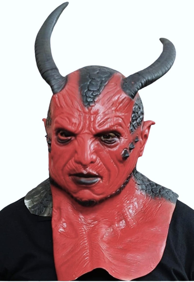 LUDALY Ghost Mask Creepy Halloween Costume Realistic Bloody Zombie Mask Props - Image 1