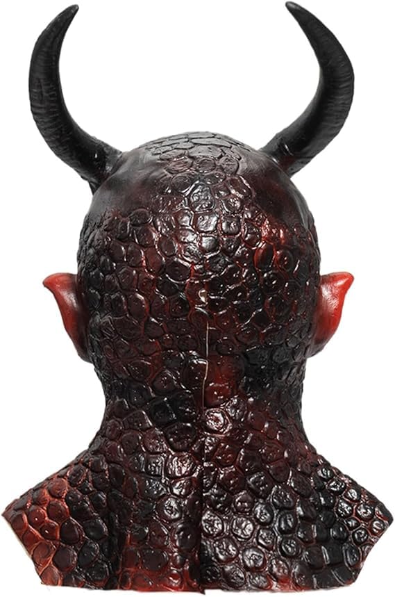 LUDALY Ghost Mask Creepy Halloween Costume Realistic Bloody Zombie Mask Props - Image 5