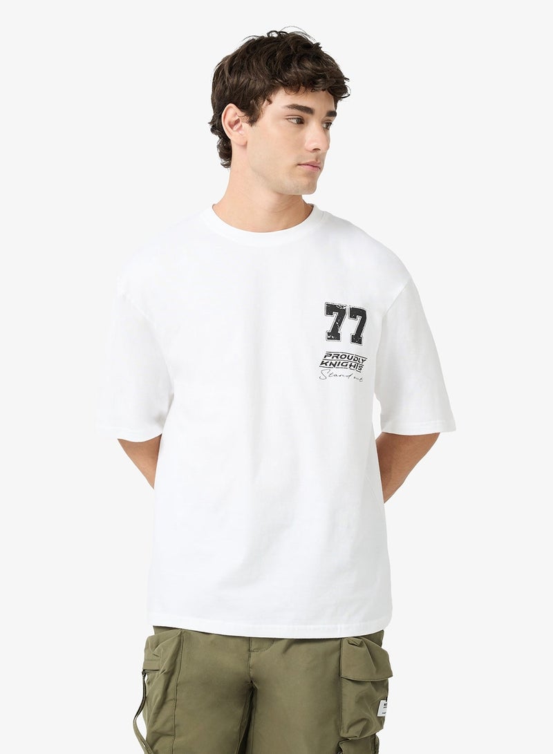Seventy Five Graphic Print Over Size Tees - Image 1