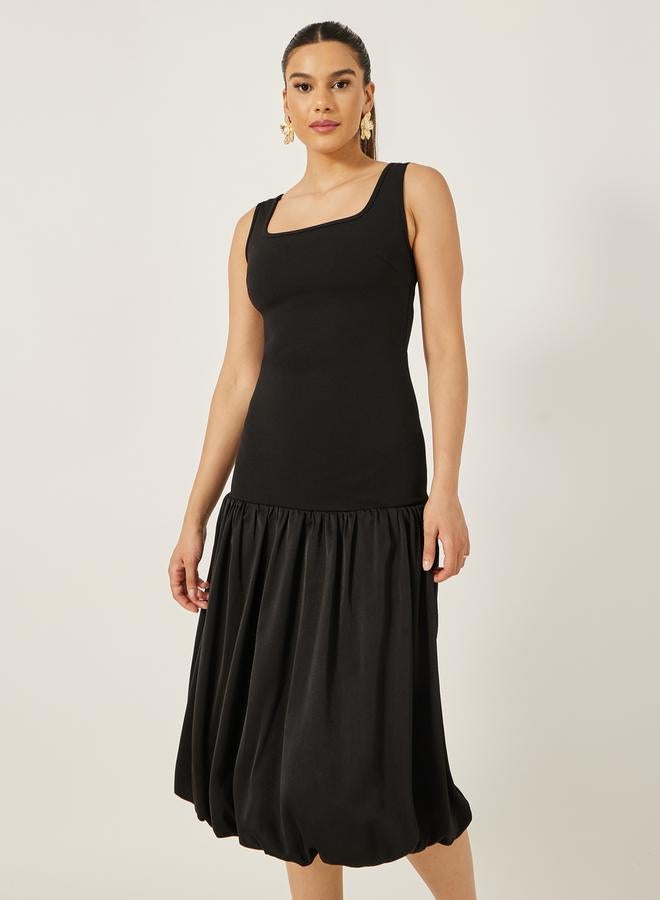 Styli Sleeveless Balloon Dress  - Image 3