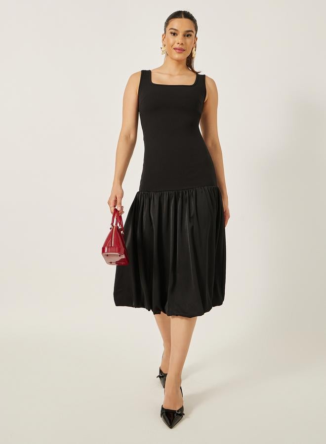 Styli Sleeveless Balloon Dress  - Image 2