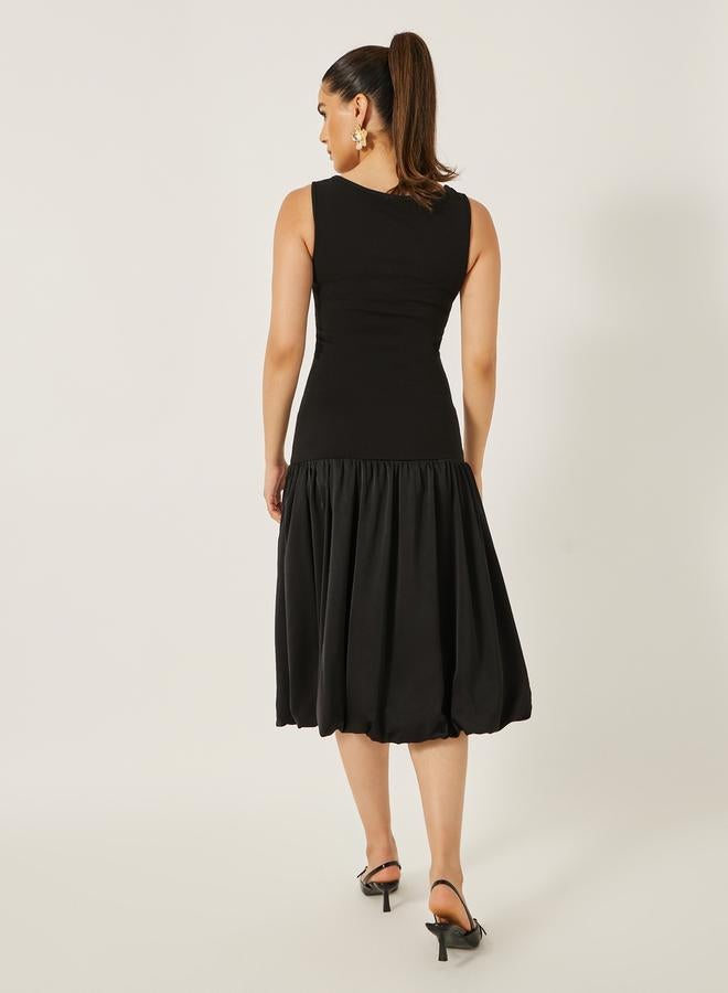 Styli Sleeveless Balloon Dress  - Image 5