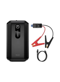 Baseus New Compact Baseus Jump Starter and Powerbank with 10,000 mAh 1000 Current Battery Booster for All Cars - Black  - Image 1