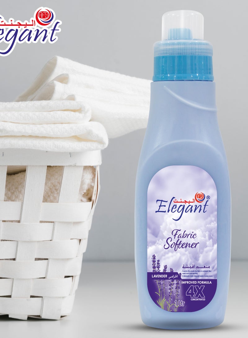 Elegant منعم الأقمشة برائحة اللافندر سعة 1 لتر، انتعاش يدوم طويلاً - Image 2