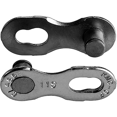 KMC 11 Speed EPT Re-Usable MissingLink, Dark Silver, 2 Pairs - Image 2