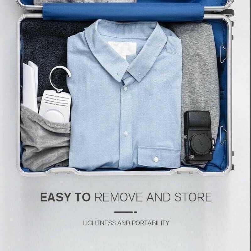 comfrt Portable Clothes Dryer, Electric Clothes and Shoe Dryer Hanger, Foldable Clothes Dryer with Cold/Hot Drying and Timer Dryer for Home Travel Business Trip - Image 2
