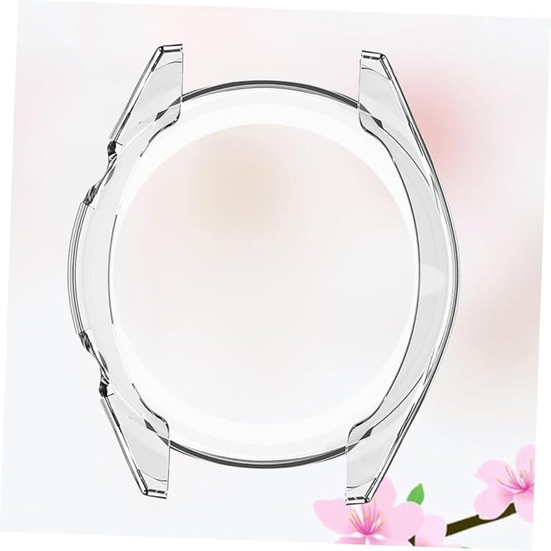 Mikikit Small TPU Watch Case Protector Transparent White Scratch Resistant Easy Install - Image 4