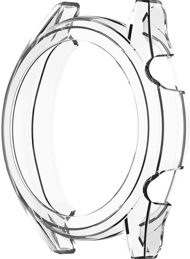 Mikikit Small TPU Watch Case Protector Transparent White Scratch Resistant Easy Install - Image 1