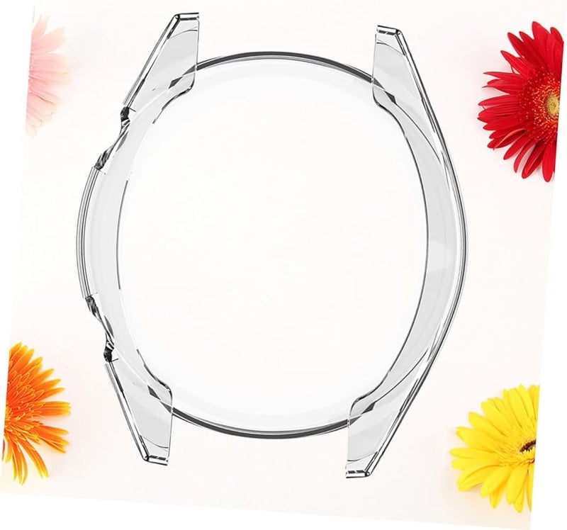 Mikikit Small TPU Watch Case Protector Transparent White Scratch Resistant Easy Install - Image 5