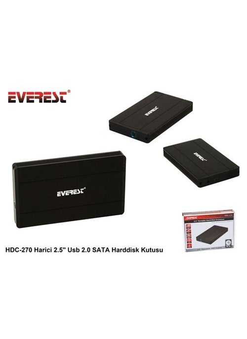 Hdc-270 External 2.5` Usb 2.0 Sata Hard Drive Box - pzsku/Z3B2F9D8B7F7BB317486CZ/45/_/1729177904/bf624036-3944-4626-b554-1797f297e33c