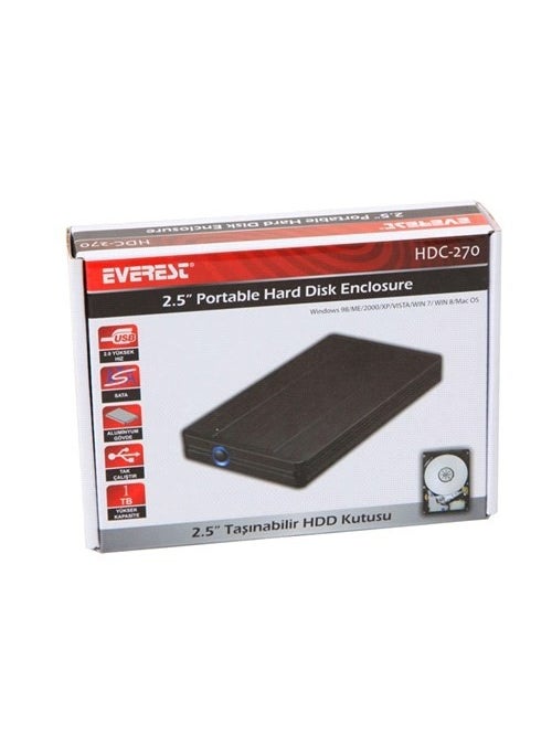 Hdc-270 External 2.5` Usb 2.0 Sata Hard Drive Box - pzsku/Z3B2F9D8B7F7BB317486CZ/45/_/1729177905/c43f13e6-70bd-4c3d-af24-5c0884d6f321