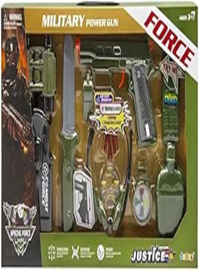 Special Force Military Gun and Accessories 34360 Multicolor