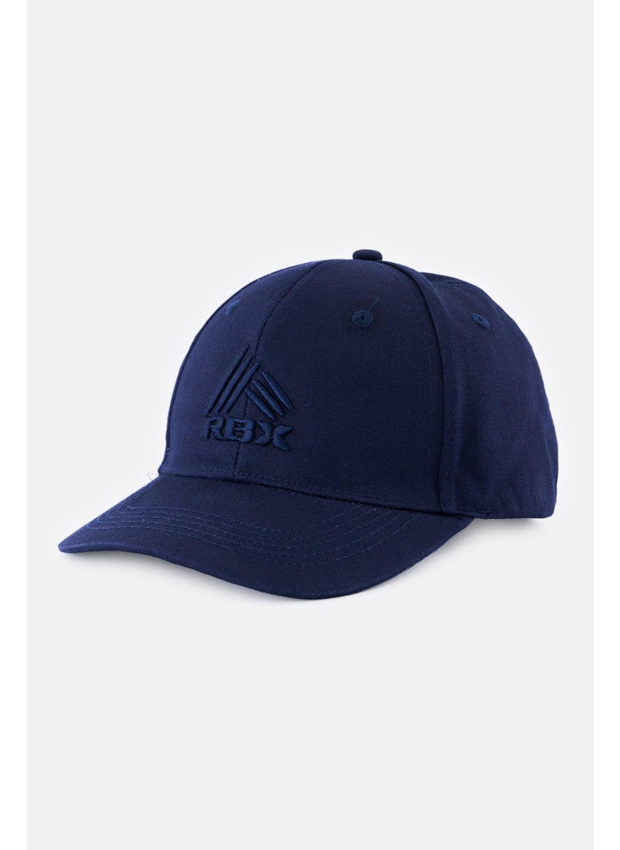 Men Embroidered Logo Twill Cap, Navy