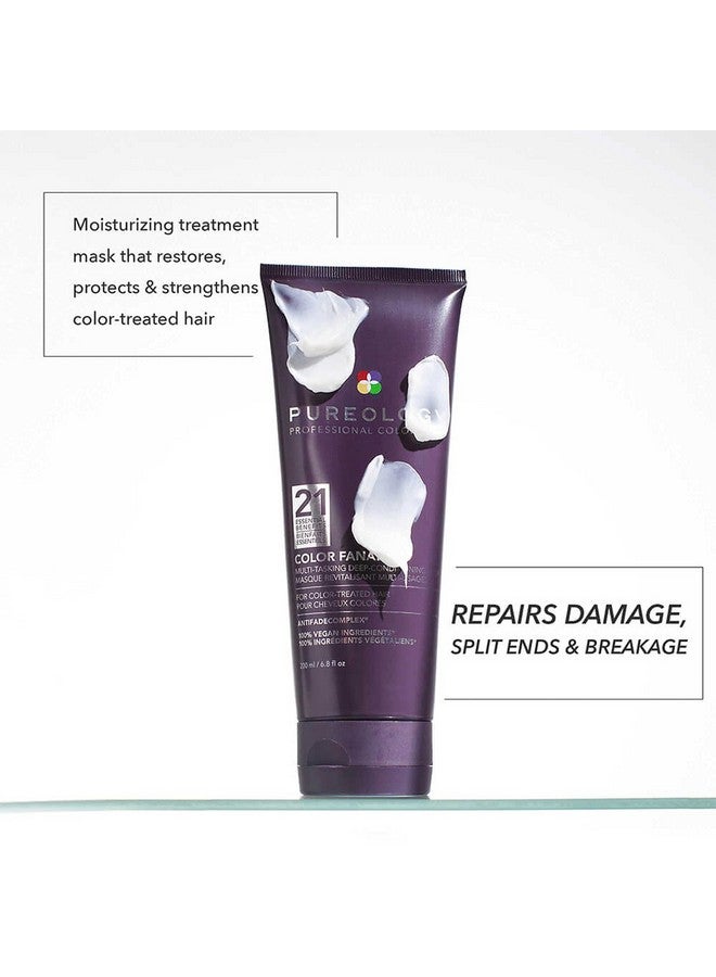 بيورولوجي قناع الشعر كولور فاناتيك الفوري والعميق من بيورولوجي | يُرمّم ويُقوّي الشعر | يحافظ على لونه الجميل | نباتي، 6.8 أونصة سائلة (عبوة من قطعة واحدة) - Image 2