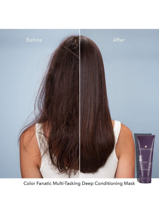 بيورولوجي قناع الشعر كولور فاناتيك الفوري والعميق من بيورولوجي | يُرمّم ويُقوّي الشعر | يحافظ على لونه الجميل | نباتي، 6.8 أونصة سائلة (عبوة من قطعة واحدة) - Image 3