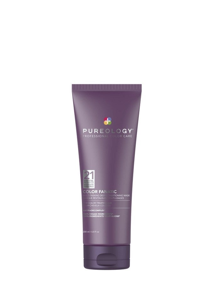 بيورولوجي قناع الشعر كولور فاناتيك الفوري والعميق من بيورولوجي | يُرمّم ويُقوّي الشعر | يحافظ على لونه الجميل | نباتي، 6.8 أونصة سائلة (عبوة من قطعة واحدة) - Image 1