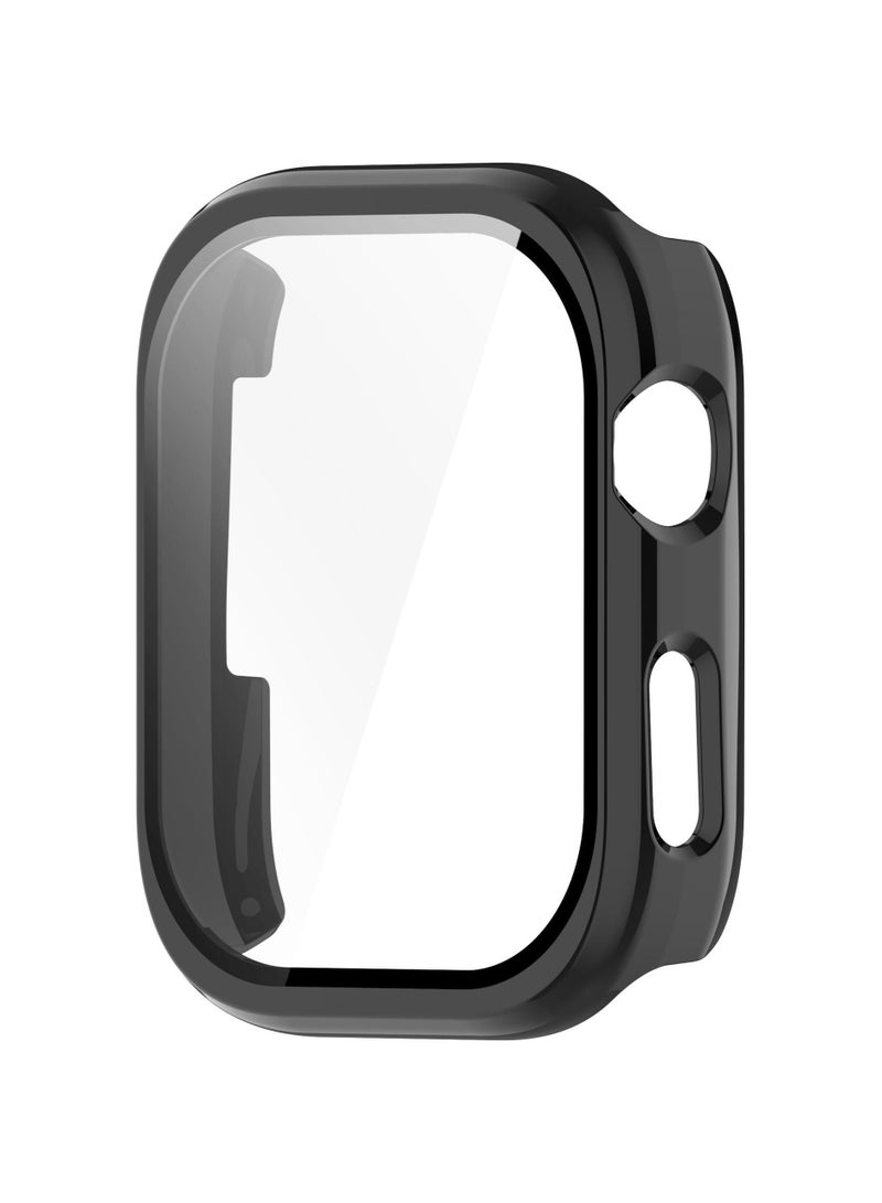 Case with Screen Protector for Huawei Watch D2 Ultra Slim Hard PC Full Coverage Proctective Case Lightweight Shockproof Anti-Scratch Bumper Cover with Tempered Glass (Black) - Image 2