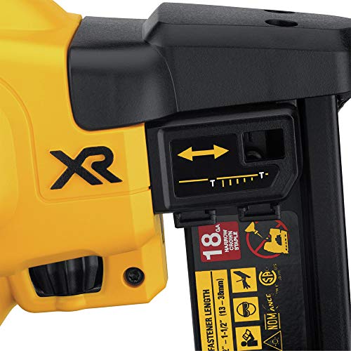 DEWALT 20V MAX* Narrow Crown Stapler, 18GA, Tool Only (DCN681B) - Image 5