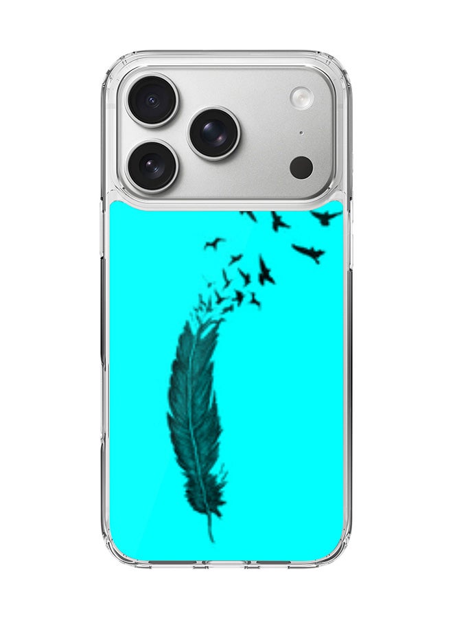 Stylizedd Classic Clear MagSafe Case for iPhone 17 Pro , Hybrid Soft Case Flexible Edges Anti Drop TPU PC Gel Thin Transparent Cover [ Designed for iPhone 17 Pro ] - Birds Of A Feather Full Print