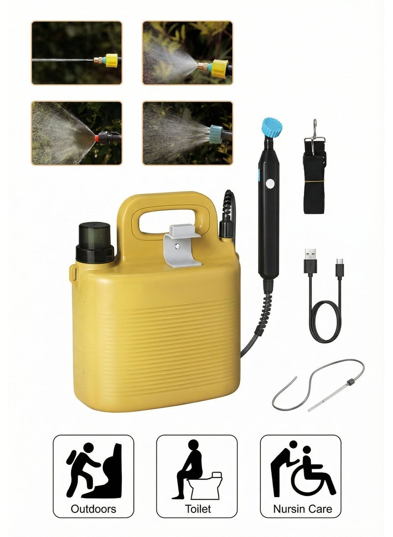 ال سي شطاف ومضخة للرحلات والسفر والسيارة بـ 3 مخارج محمولة 6 لتر - Image 1