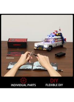BRIKSMAX BRIKSMAX Led Lighting Kit for Ghostbusters ECTO-1 - Compatible with Lego 10274 Building Blocks Model- Not Include The Lego Set  - Image 4