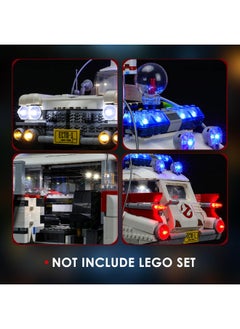 BRIKSMAX BRIKSMAX Led Lighting Kit for Ghostbusters ECTO-1 - Compatible with Lego 10274 Building Blocks Model- Not Include The Lego Set  - Image 3