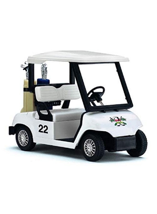 KinsFun سيارة جولف كارت KiNSFUN نموذج معدني مصبوب 4½" لعبة سحب الحركة - Image 1