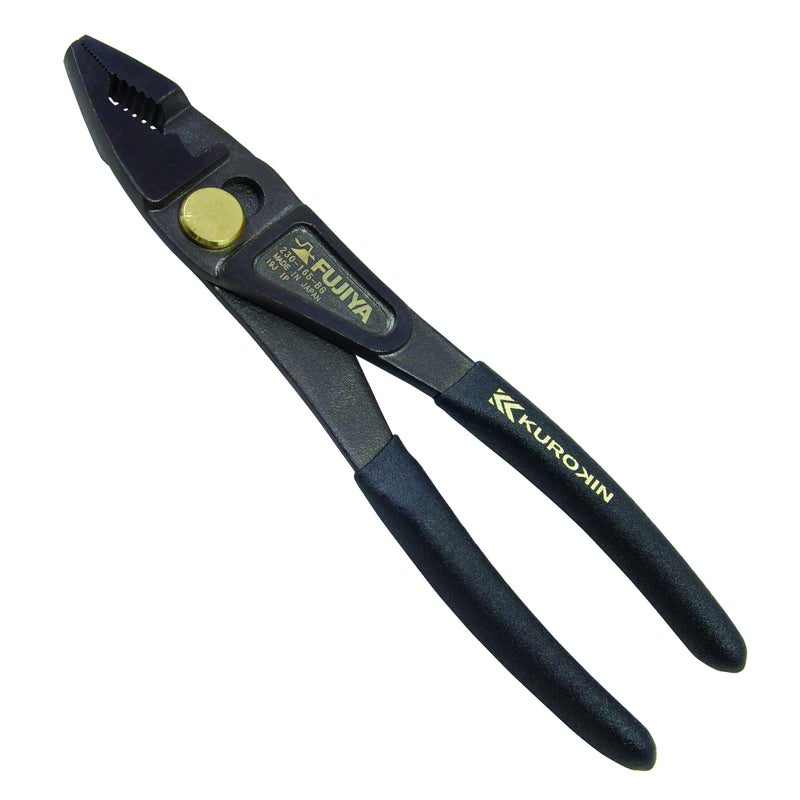 FUJIYA Tools, 230-165-BG, Lightweight Slip Joint Combination Pliers, Black & Gold color-, 7 Inch