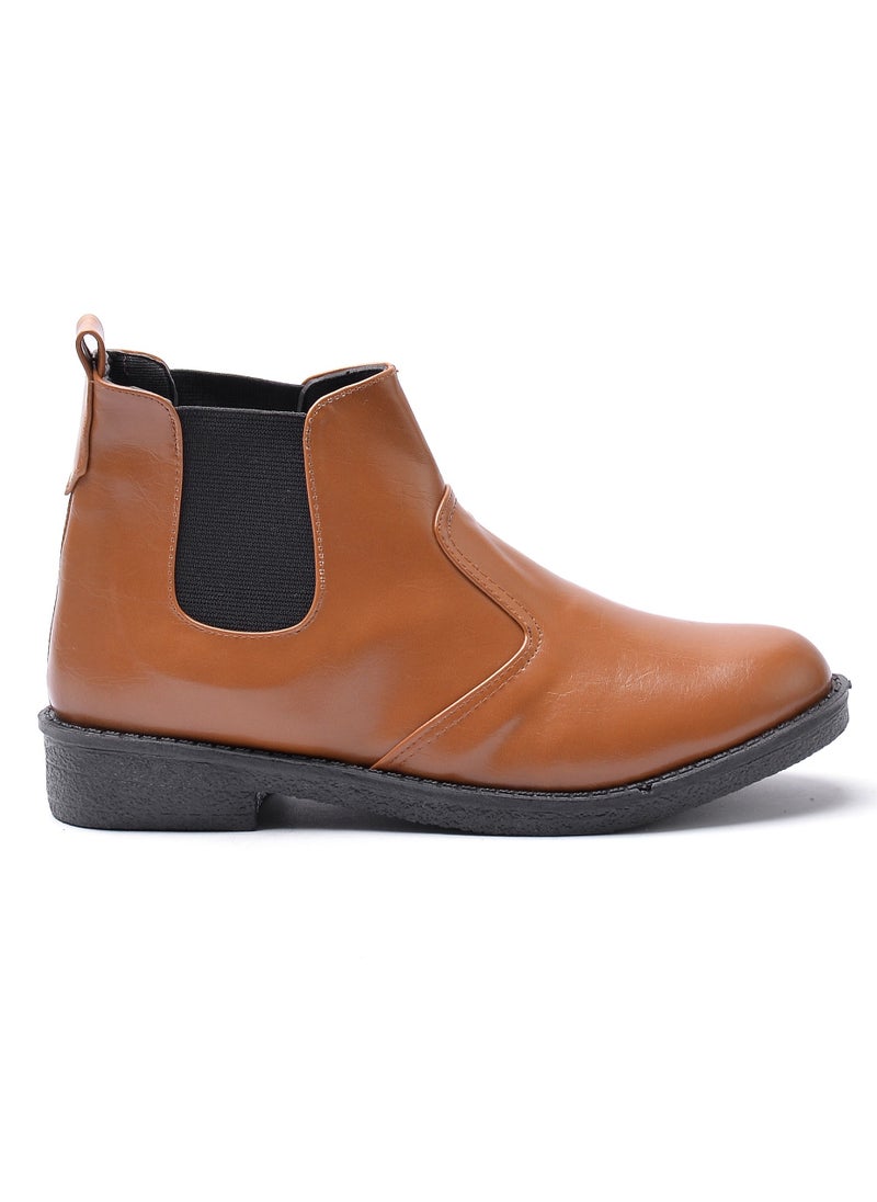 Run  Boots For Women Leather  -HAVAN  - Image 2