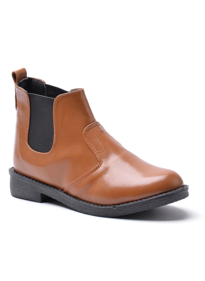 Run  Boots For Women Leather  -HAVAN  - Image 1