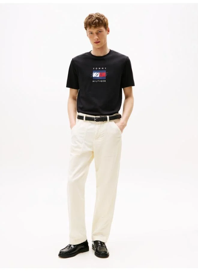 TOMMY HILFIGER Flag Graphic Jersey T-Shirt