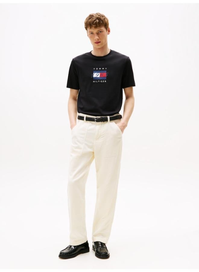 تومي هيلفيغر تيشيرت جيرسي برسومات علم - Image 4