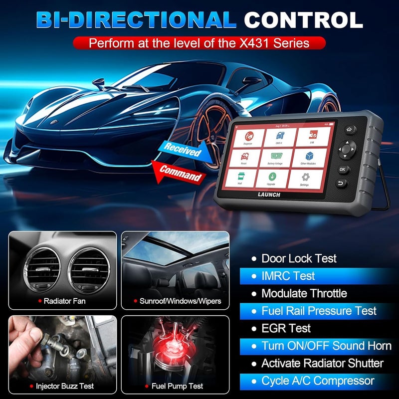 LAUNCH X431 CRP919E Lite OBD2 Scanner - Image 2