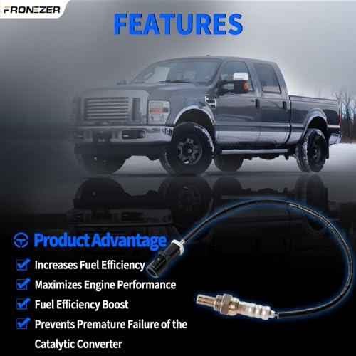 FRONEZER 4PCS Oxygen Sensor Upstream Downstream O2 Sensor Compatible with Ford F150 F250 Ranger Expedition Explorer Escape, Mazda Tribute, Lincoln & More Replace# 15716,15717,15718, 15719,ZZC318861 - Image 4