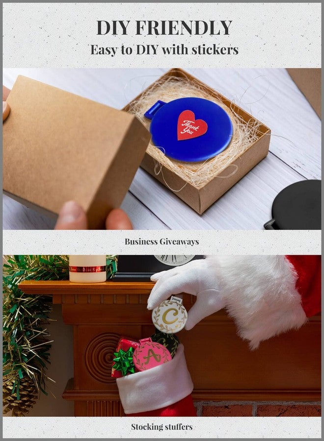 Getinbulk Compact Mirror Bulk, Round Makeup Mirror for Purse, Set of 24 (Black) - Image 4