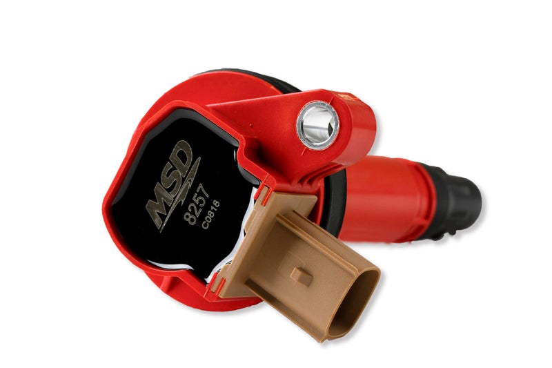 MSD 82576 Ignition Coils, Red, 6-Pack (3-Pin Connector) - Image 2