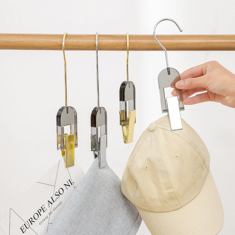 Acrylic Hanger Long S Hook Crystal Transparent Coat Hook Hook Sample Clip S Hook Clothing Store Scarf Coat Rack - Image 4